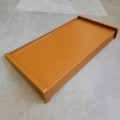 Parapet aluminiowy winchester kolor RAL 8001 gr.1 mm