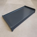 Parapet stalowy antracyt kolor RAL 7016